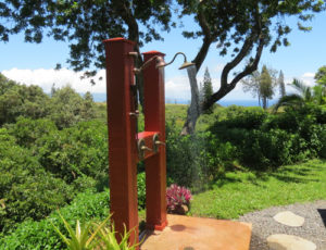 Maui Cottage Rental Outdoor Shower